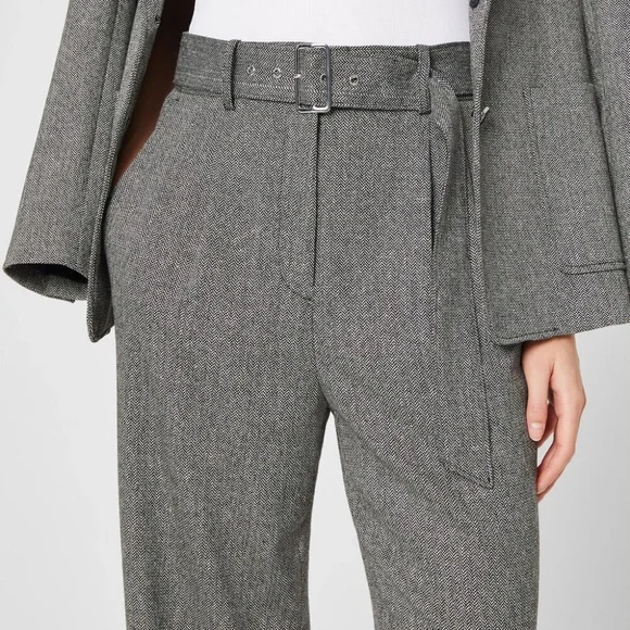 Herringbone Pants - New With Tags - NEVER WORN - Black/White Herringbone